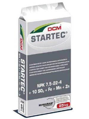 DCM STARTEC® szerves starter trágya haszonnövényekhez (25 kg)