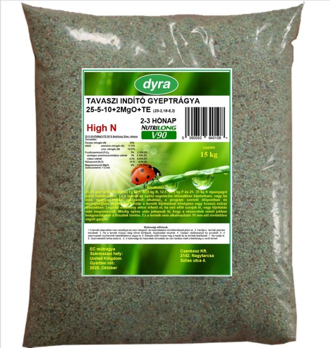 Dyra tavaszi zsak 15kg